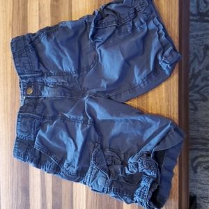 *4 for $18* L.O.G.G. navy boys cargo shorts 5-6 years